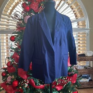 Dark Navy Blue Blazer.  Size XL